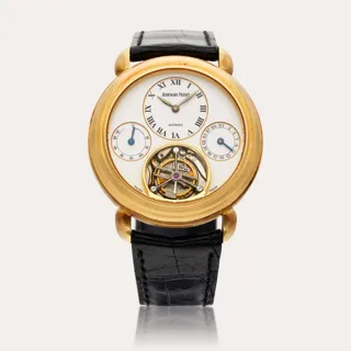 Audemars Piguet Jules Audemars 18k yellow gold White and Skeletonized