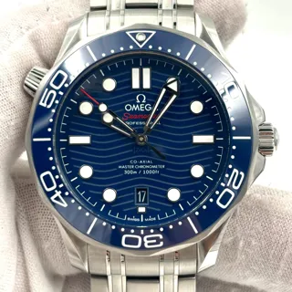 Omega Seamaster Diver 300M 210.30.42.20.03.001 42mm Stainless steel Blue