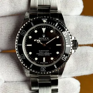 Rolex Submariner 14060M Stainless steel Black