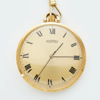 Roamer Yellow gold Golden