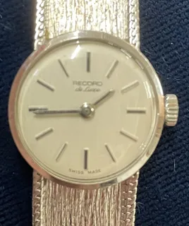 Record Watch Company 9K White Gold