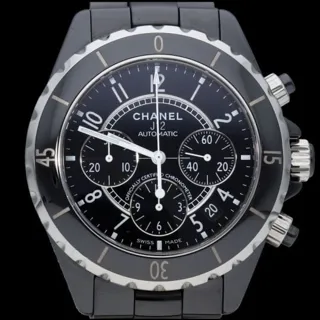 Chanel J12 Chronograph Ceramic Black