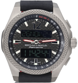 Breitling Bentley Supersports B55 Platinum Black