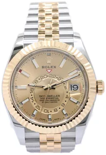 Rolex Sky-Dweller 326933 42mm Stainless steel Champagne