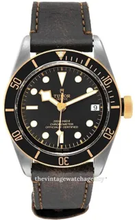 Tudor Black Bay 79733N-0001 41mm Yellow gold and Stainless steel Black