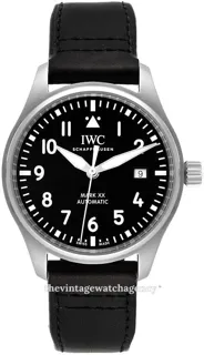 IWC Pilot IW3282-01 Stainless steel Black