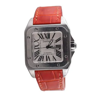 Cartier Santos 100 2878 Stainless steel