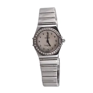 Omega Constellation Quartz 1465.71.00 Stainless steel White