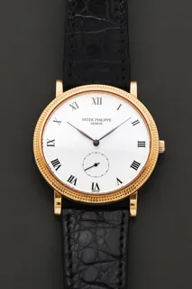 Patek Philippe Calatrava 3919 18k yellow gold White