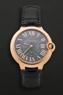 Cartier Ballon Bleu WGB0020 40mm 18k rose gold Gray