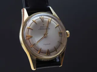 Zenith Captain Gold-plated White