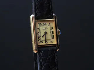 Cartier Tank Must Vermeil Cream