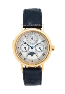 Breguet Classique 3737 36mm Yellow gold Silver