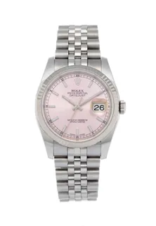 Rolex Datejust 116234/2080 36mm Stainless steel Pink