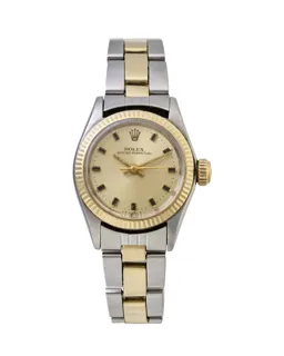 Rolex Oyster Perpetual 6619 Yellow gold and Stainless steel