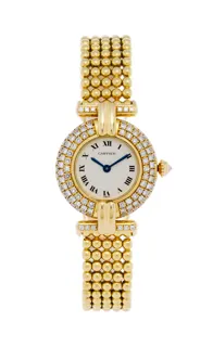 Cartier Colisee 19801 18k yellow gold Silver