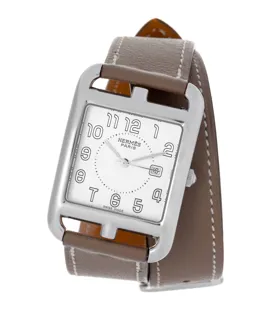 Hermès Cape Cod CC2.710 29mm Stainless steel Silver