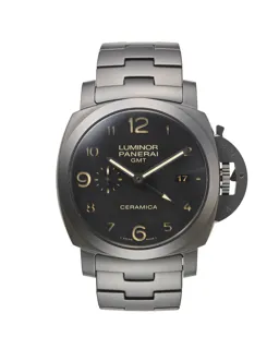 Panerai Luminor 1950 PAM 00438 45mm Ceramic and Titanium Black