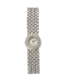 Piaget 16mm 18k white gold Silver