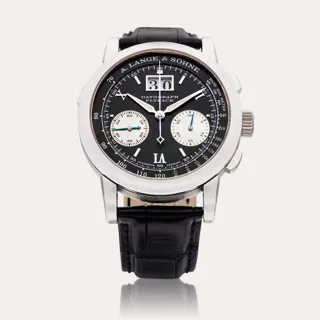 A. Lange & Söhne Datograph 403.035 39mm Platinum Black