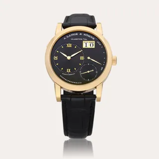 A. Lange & Söhne Lange 1 101.031 38.5mm Rose gold Black