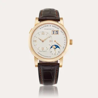 A. Lange & Söhne Lange 1 109.032 38.5mm Rose gold Silver