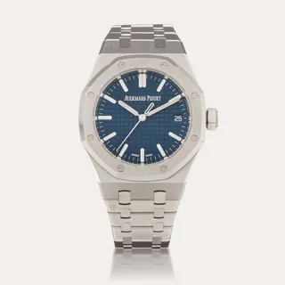 Audemars Piguet Royal Oak 15550ST.OO.1356ST.02 37mm Stainless steel Blue