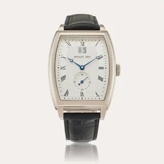 Breguet Héritage 5480 White gold Silver