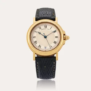 Breguet Marine 3400BA/12/196 18k yellow gold Silver