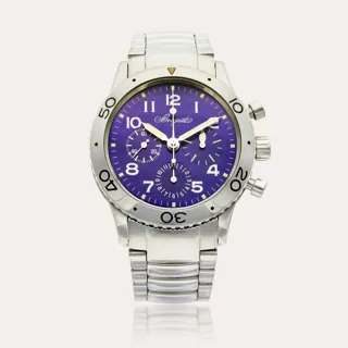 Breguet Type XX 3807 Stainless steel Blue