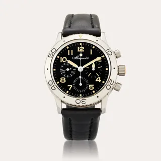 Breguet Type XX - XXI - XXII 3800ST/92/3W6 39mm Stainless steel Black