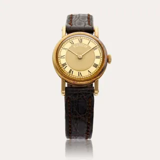 Breguet 23mm 18k yellow gold Champagne