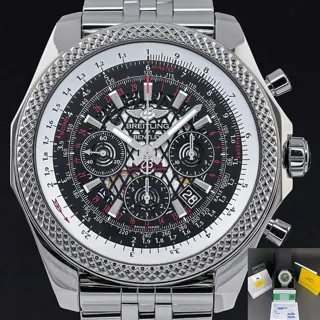 Breitling Bentley AB0611 49mm Stainless steel Black