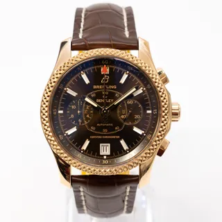 Breitling Bentley R2636212 42mm Rose gold Brown