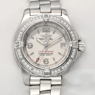 Breitling Colt A77380 33mm Stainless steel Champagne