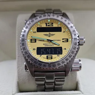 Breitling Emergency E56121.1 43mm Titanium Golden