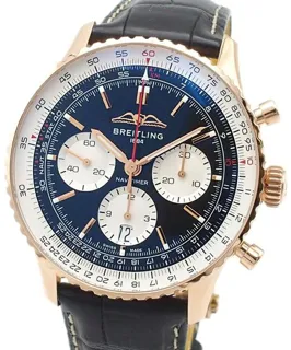 Breitling Navitimer 1 RB0138 RB0138211B1P1 42mm Rose gold Black