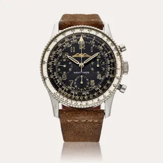 Breitling Navitimer 806 Stainless steel Black