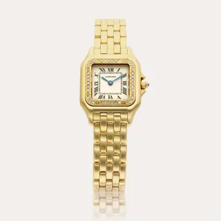 Cartier Panthère 12802 30mm 18k yellow gold Silver