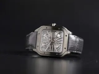 Cartier Santos de Cartier WHSA0009 Stainless steel Skeletonized