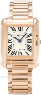 Cartier Tank Anglaise W5310013 18k rose gold Silver