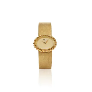 Chopard 25mm 18k yellow gold