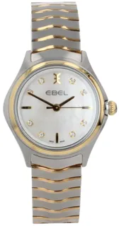 Ebel Wave 03.1.15.1034 30mm Stainless steel White