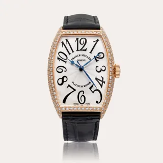 Franck Muller Curvex 5850 SC D 44.5mm 18K pink gold Silver