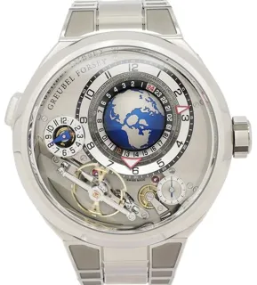 Greubel Forsey GMT GF05B/P035 43.5mm Titanium Silver