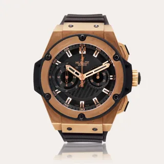 Hublot King Power 715.PX.1128.RX 48mm Rose gold and Titanium Black