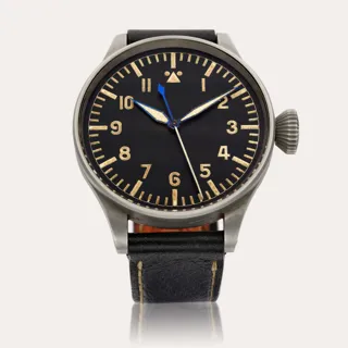 IWC Big Pilot 431 55mm Stainless steel Black