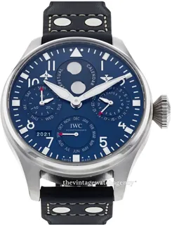 IWC Big Pilot IW503605 Stainless steel Blue