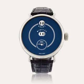 IWC Pallweber IW505003 45mm Stainless steel Blue