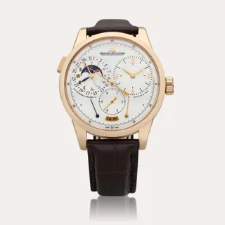 Jaeger-LeCoultre Duometre Quantieme Lunaire 602.2.24.S 18k rose gold Silver